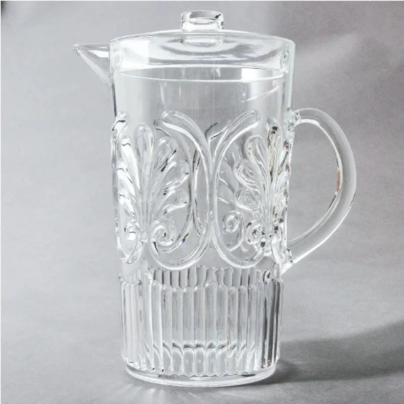 Acrylic Scalloped Pitcher