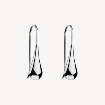 Najo Teardrop Earrings Silver